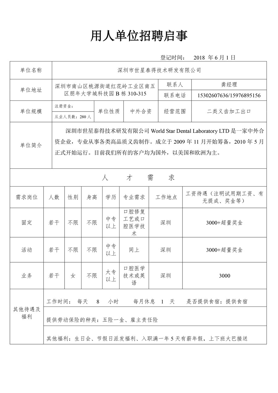 深圳市世星泰得技术研发有限公司招聘启事.jpg